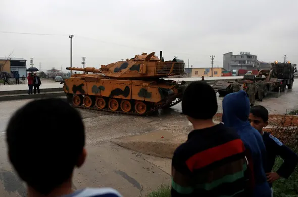 Reuters Afrin harekatını dünyaya böyle duyurdu!