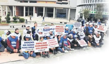 Sendikalar üç maymunu oynuyor