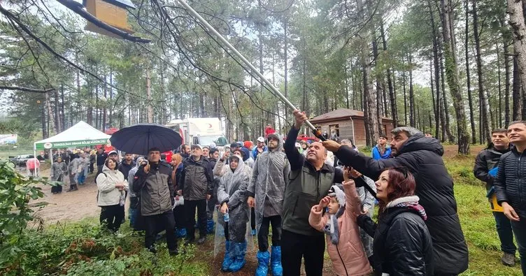 Zonguldak’ta 300 kişi orman temizliği için bir araya geldi