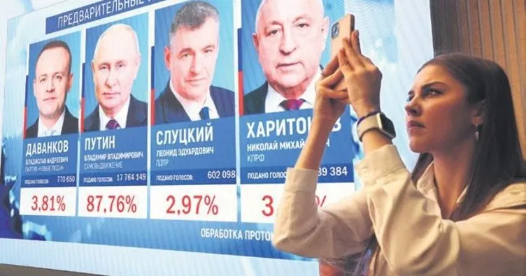 Putin’in % 87.8’lik zaferi