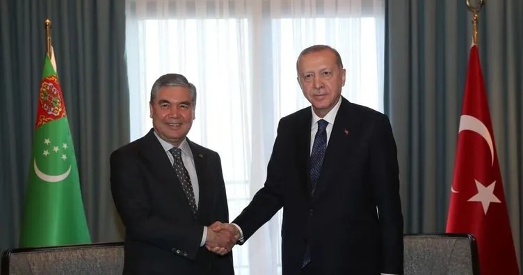 Başkan Erdoğan, Türkmenistan Milli Lideri Berdimuhammedov ile görüştü! İşte ele alınan konular