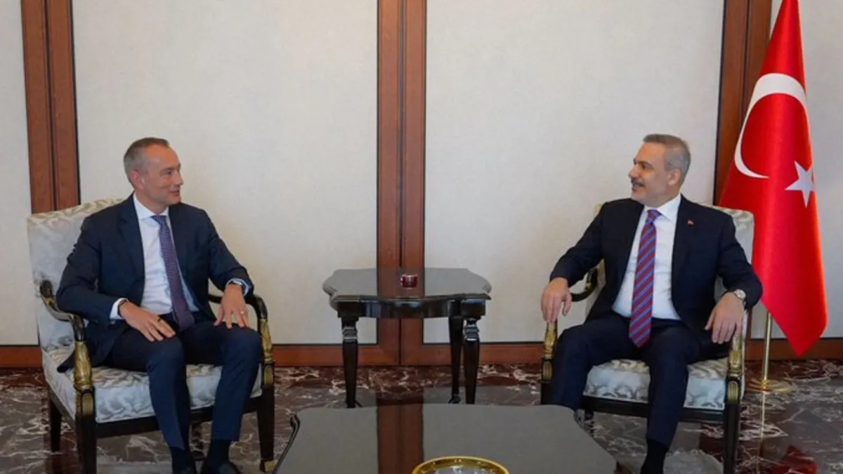 Bakan Fidan Gazze Yüksek Temsilcisi’ni kabul etti!