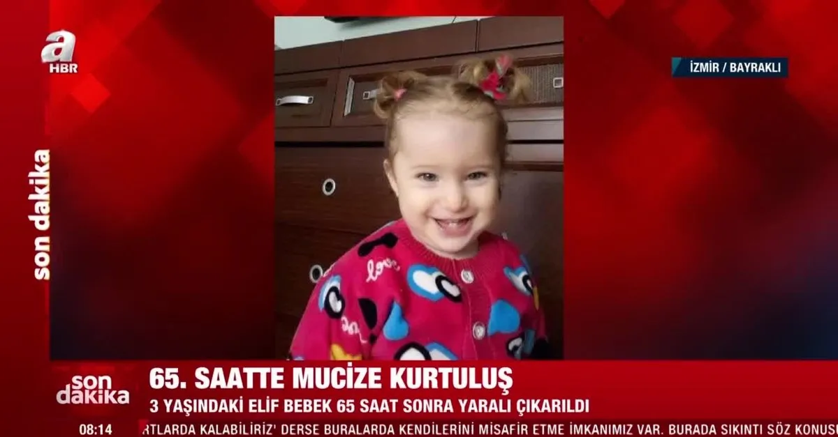 Son Dakika Elif Bebek 65 Saat Sonra Sag Olarak Kurtarildi Izmir Depremi Sonrasi Doganlar Apartmani Mucize Apartmani Oldu Video Videosunu Izle Son Dakika Haberleri