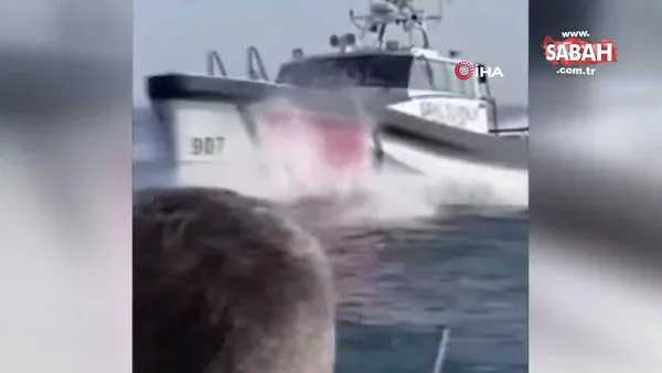 Türk Sahil Güvenlik Botu’ndan Yunan botuna muhteşem müdahale | Video