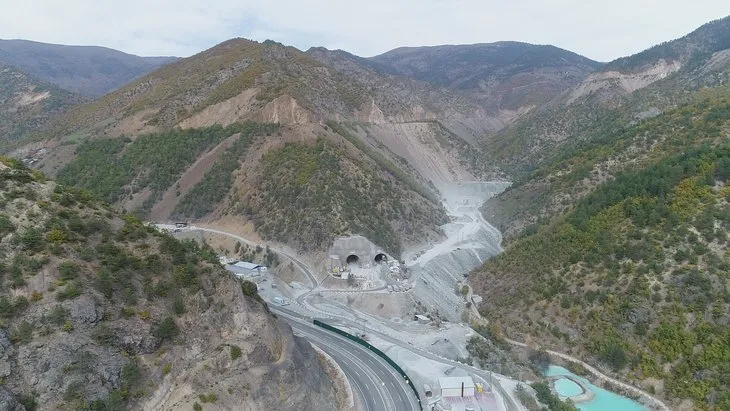 Yeni Zigana Tüneli dünyanın 2. en uzun tüneli olacak
