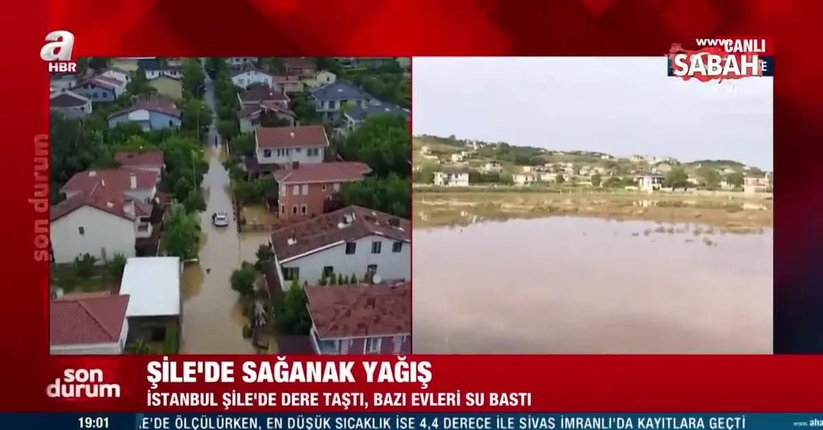 sile de saganak yagis hayati felc etti video videosunu izle son dakika haberleri