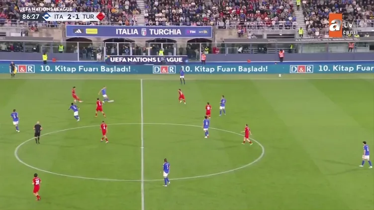 GOL İZLE | İtalya 3-1 Türkiye Pio Esposito
