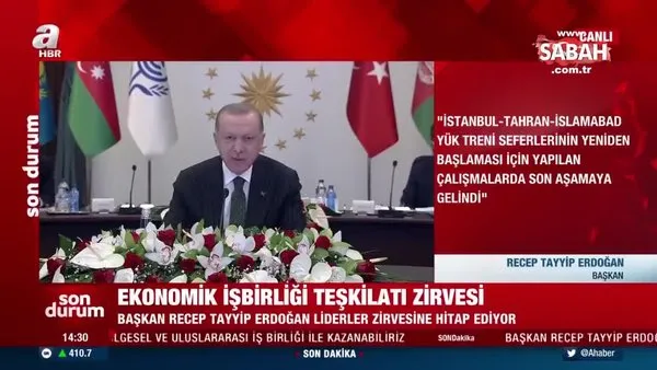 Başkan Erdoğan'dan Liderler Zirvesi'nde Azerbaycan vurgusu | Video