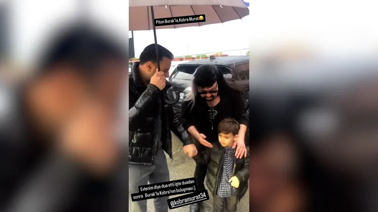 Alişan’dan Kobra Murat’la eğlenceli paylaşım: Evleneyim diye dua etti şimdi...
