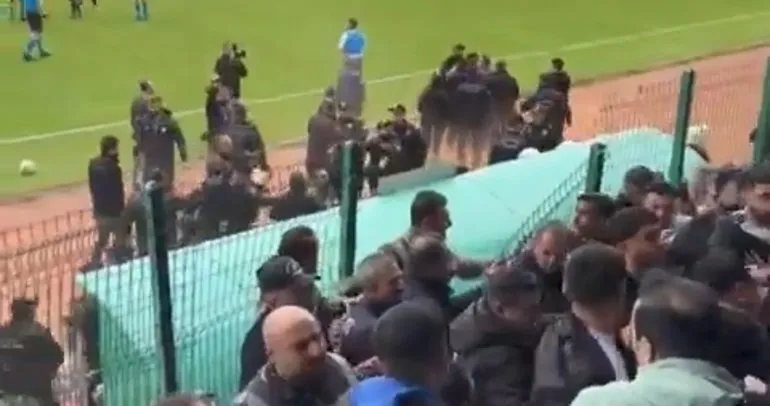 Bingöl’de futbol maçında polis memurunun havaya ateş açması üzerine soruşturma başlatıldı