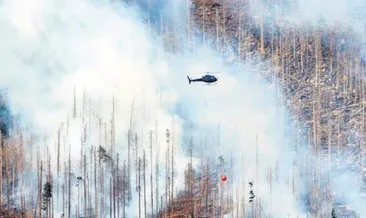 Brocken’da büyük orman yangını