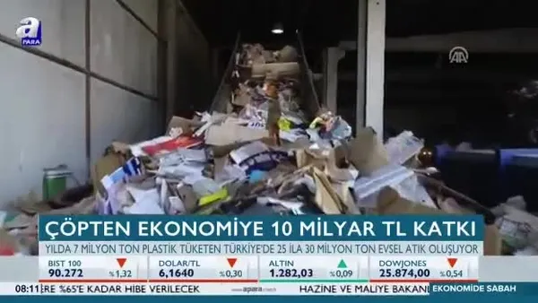 Atıklardan ekonomiye 10 milyar liralık katkı mümkün