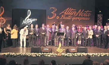 Altın Nota’da ödül gecesi