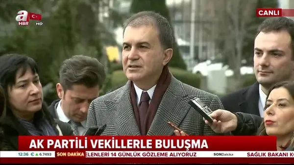 AK Parti sözcüsü Ömer Çelik'ten önemli açıklamalar | Video