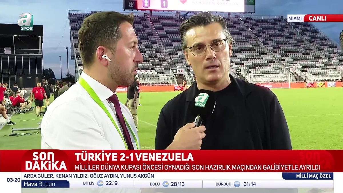 Vincenzo Montella: Kazandığımız için mutluyuz ama… videosunu izle Vincenzo Montella: Kazandığımız için mutluyuz ama… videosunu izle
