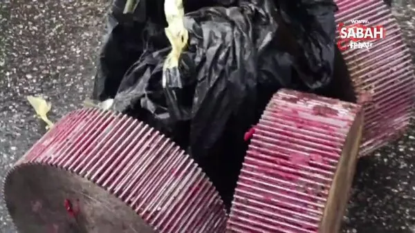 Yolcu otobüsündeki kargodan 38 kilo 550 gram uyuşturucu çıktı | Video