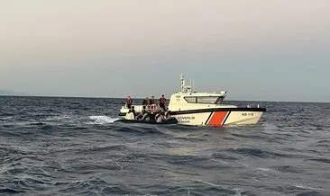 Çanakkale Ayvacık açıklarında 17 kaçak göçmen yakalandı #canakkale