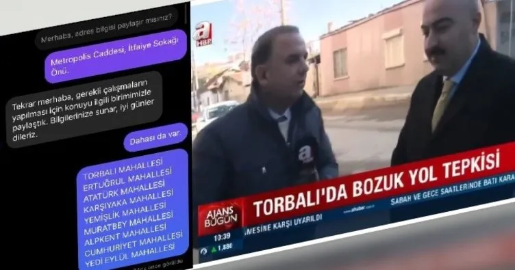 İzmir’de şaka gibi olay! CHP’li başkan bozuk yollar AK Parti İlçe Başkanı’na sordu
