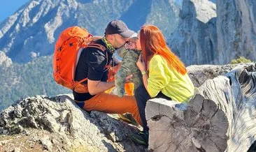 Dünyanın en küçük dağcısı Dağhan #antalya