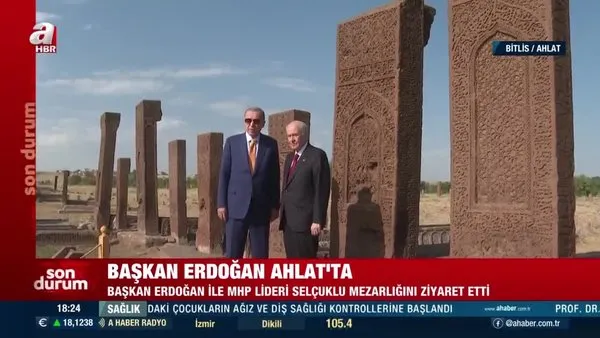 Başkan Erdoğan Ahlat'ta | Video