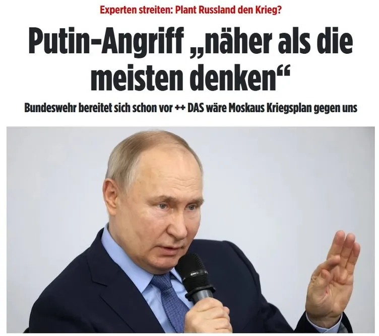 ‘Gizli belgeler sızdı’ diyerek duyurdular: Alman basınından Putin kehaneti! 9 aşamalı planda NATO detayı…