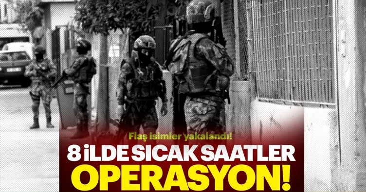 Trabzon merkezli FETÖ/PDY operasyonu
