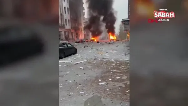Rusya bugün Harkiv'i tekrar vurdu: 2 kişi hayatını kaybetti | Video
