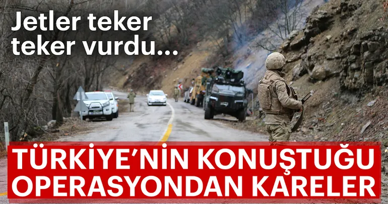 Türkiye’nin konuştuğu operasyondan kareler!