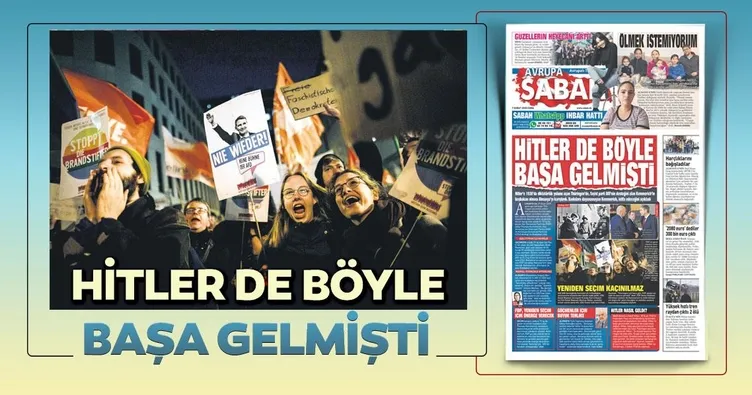 Hitler de böyle başa gelmişti