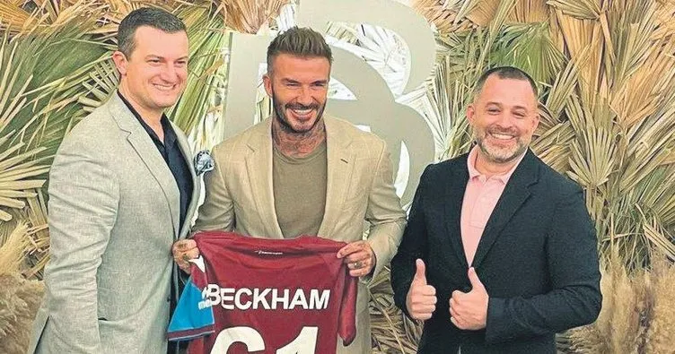 Beckham’a Trabzon forması