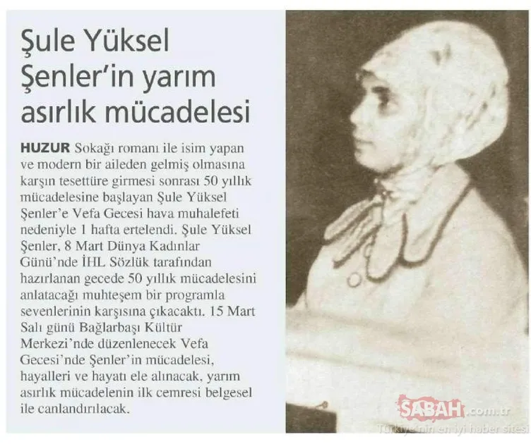 Yazar Şule Yüksel Şenler vefat etti! Şule Yüksel Şenler kimdir?