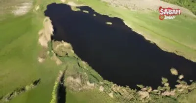 Iğdır’da doğa harikası Üçkaya Gölü göz kamaştırıyor | Video