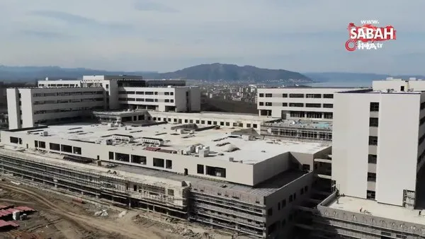 Ordu Şehir Hastanesi inşaatı yüzde 93'e ulaştı | Video