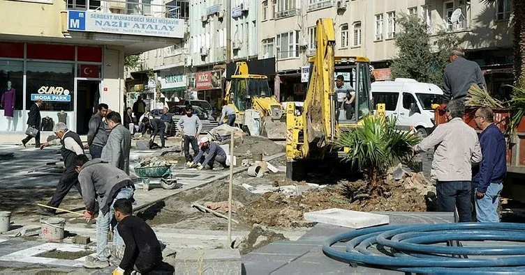 Filistin Caddesi yenileniyor