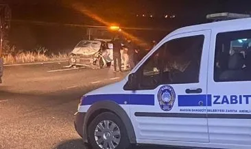 Mardin’de kaza: 4 at öldü! Araçtaki 5 kişi yaralandı...