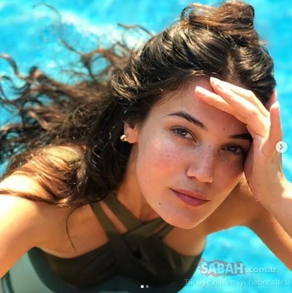 Aşk 101’in yıldızı Pınar Deniz kamp tatilinden paylaştı sosyal medya yıkıldı! Doğal güzel Pınar…