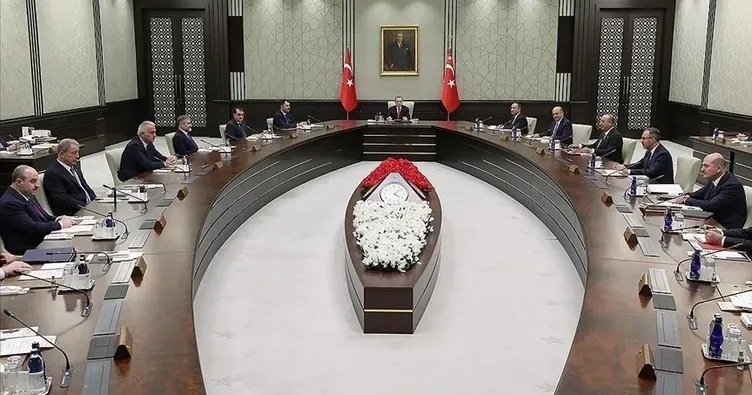 Kabine Toplantısı sona erdi