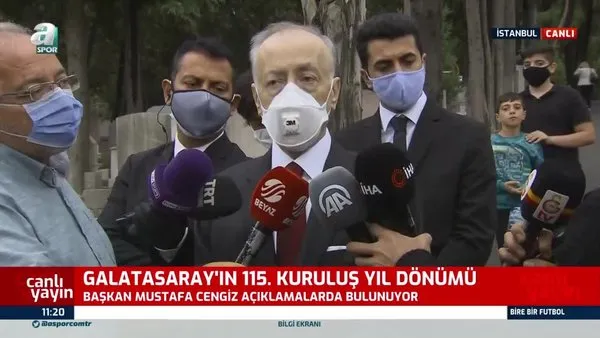 Galatasaray Başkanı Mustafa Cengiz açıkladı! Abdurrahim Albayrak ve Yusuf Günay...