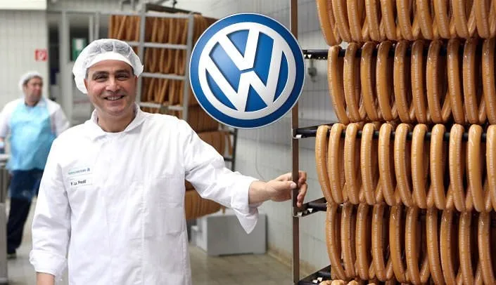 Volkswagen sosis işine girdi