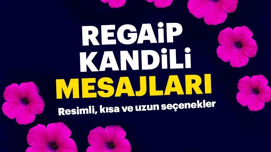 mubarek regaip kandili mesajlari 2019