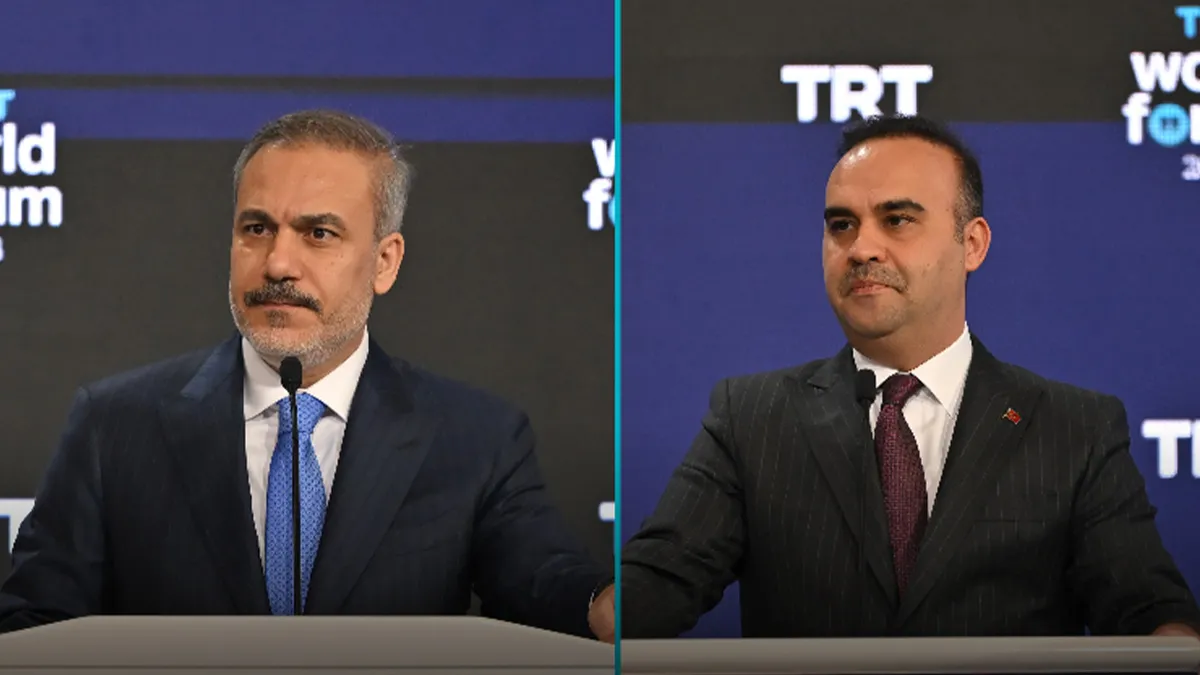 Bakanlardan küresel çözüm çağrısı: TRT World Forum’da krizlere yol haritası çiziliyor Bakanlardan küresel çözüm çağrısı: TRT World Forum’da krizlere yol haritası çiziliyor