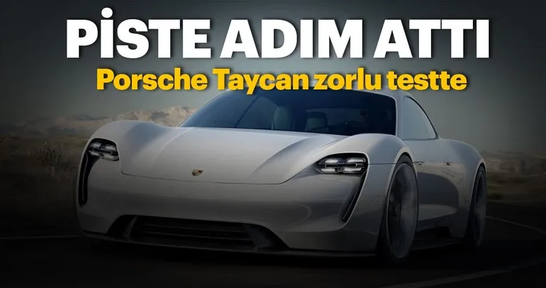Porsche Taycanın ilk test sürüşü gerçekleşti