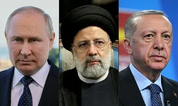 Son dakika: Dünyanın gözü Tahran’daki üçlü zirvede! Rusya-Ukrayna savaşı sonrası ilk toplantı