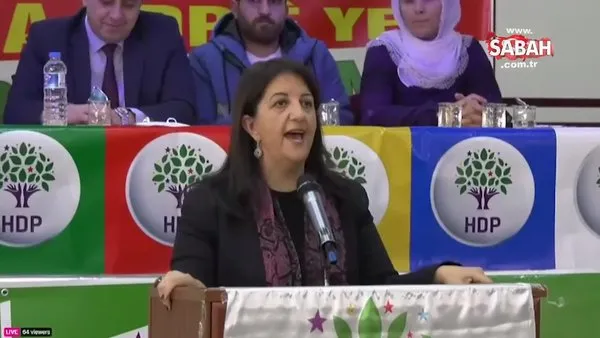 HDP'nin kongresinde skandal sloganlar | Video