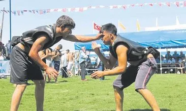 Aba güreşi Türkiye şampiyonası yapıldı