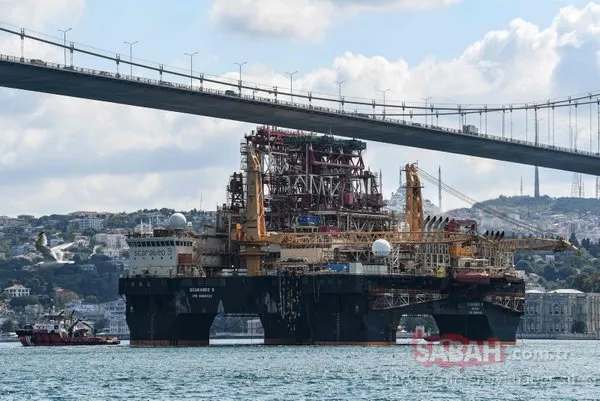 Dev platform Boğaz geçişini 10 saatte tamamladı