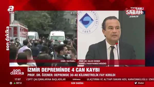 Kandilli Rasathanesi İzmir'deki depremi değerlendirdi | Video