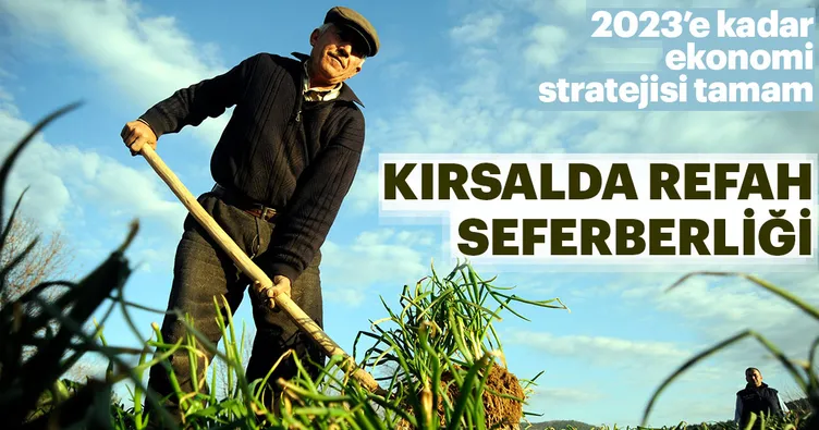Kırsalda refah seferberliği