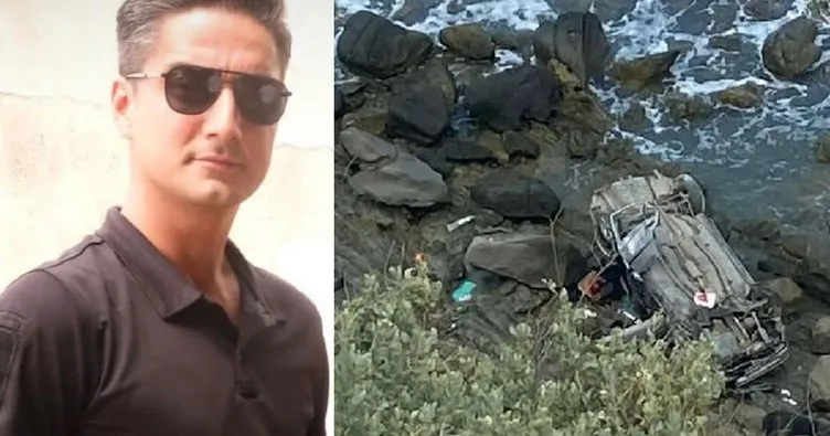 Adana’da korkunç kaza: Uzman çavuş 50 metreden sahile uçtu!