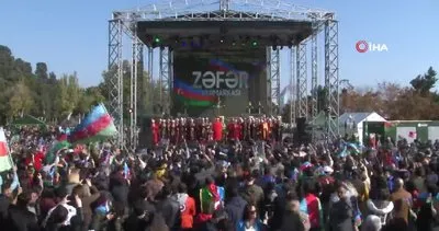 Bakü’de Mehteran Birliği, Zafer Günü’nde Azerbaycanlıları coşturdu